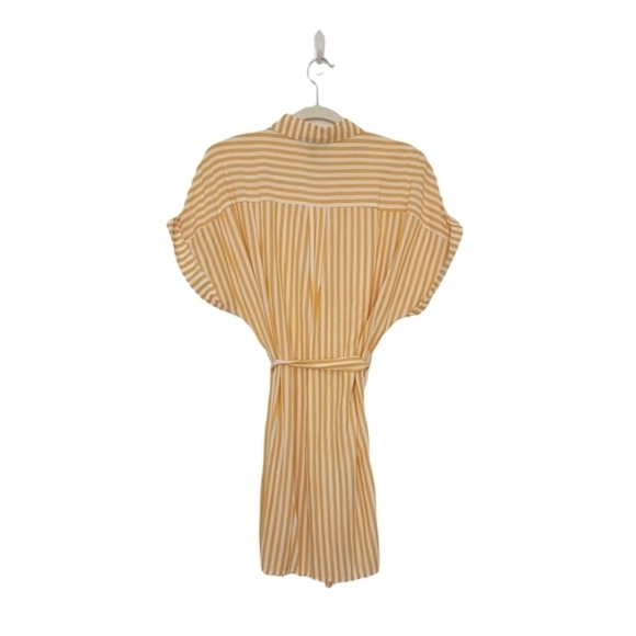 NWOT Forever 21 Button Front Striped Shirt Dress. - Picture 5 of 9